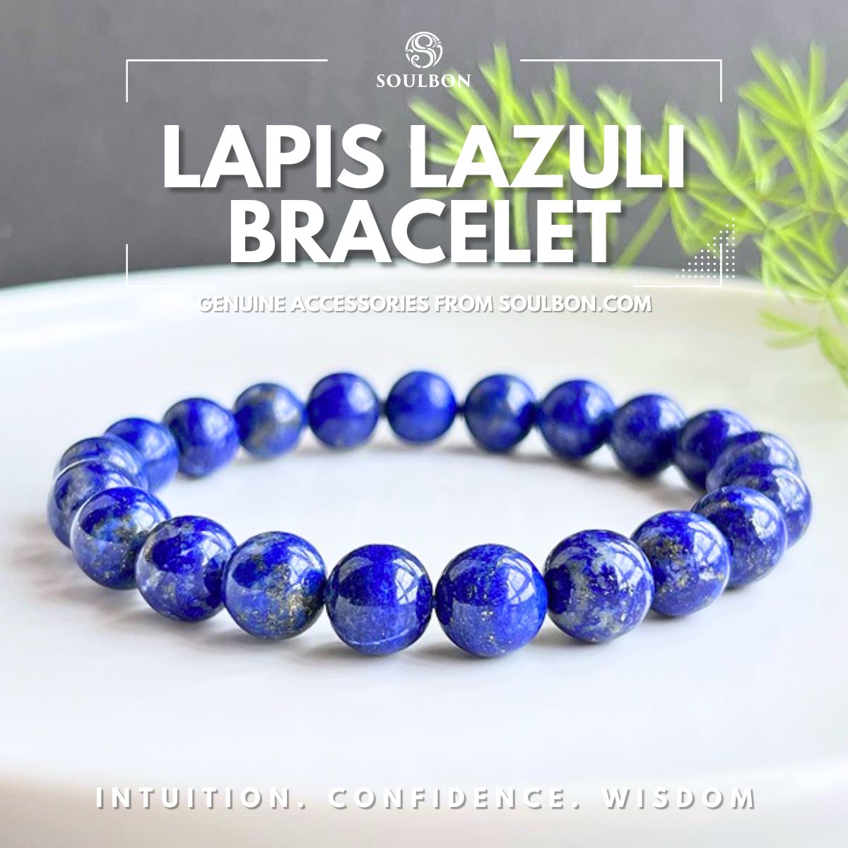 Intuition-Wisdom-Communication Lapis store Lazuli Necklace, Bracelet, Wrist Mala