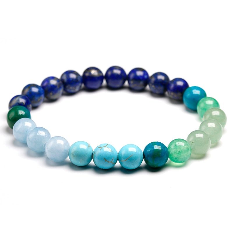 The Health Bracelet - Lapis Lazuli, Turquoise, Aventurine, Chrysocolla