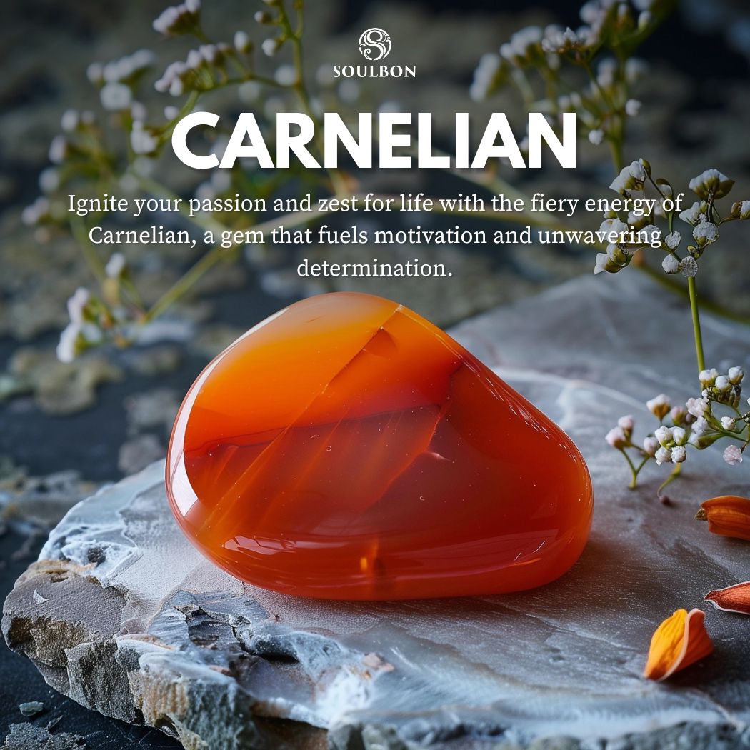 Carnelian Bracelet - Motivation, Creativity, Courage