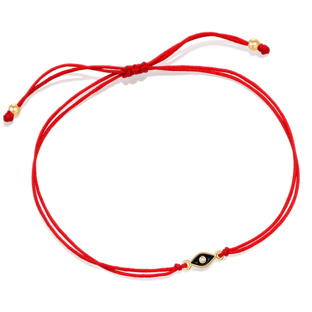 Tibetan Evil Eye Red String Bracelet - Luck, Protection, Strength