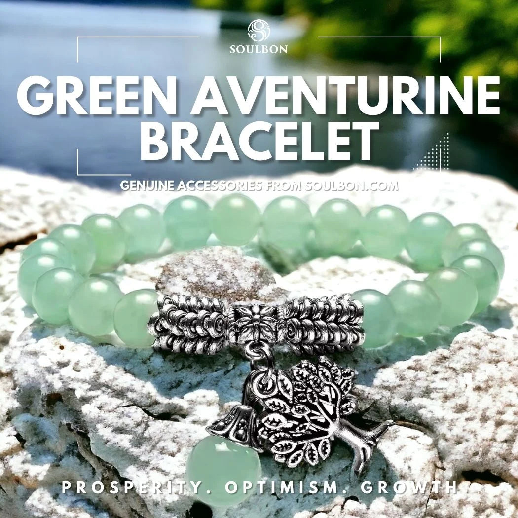 Green Aventurine Bracelet - Prosperity, Optimism, Growth