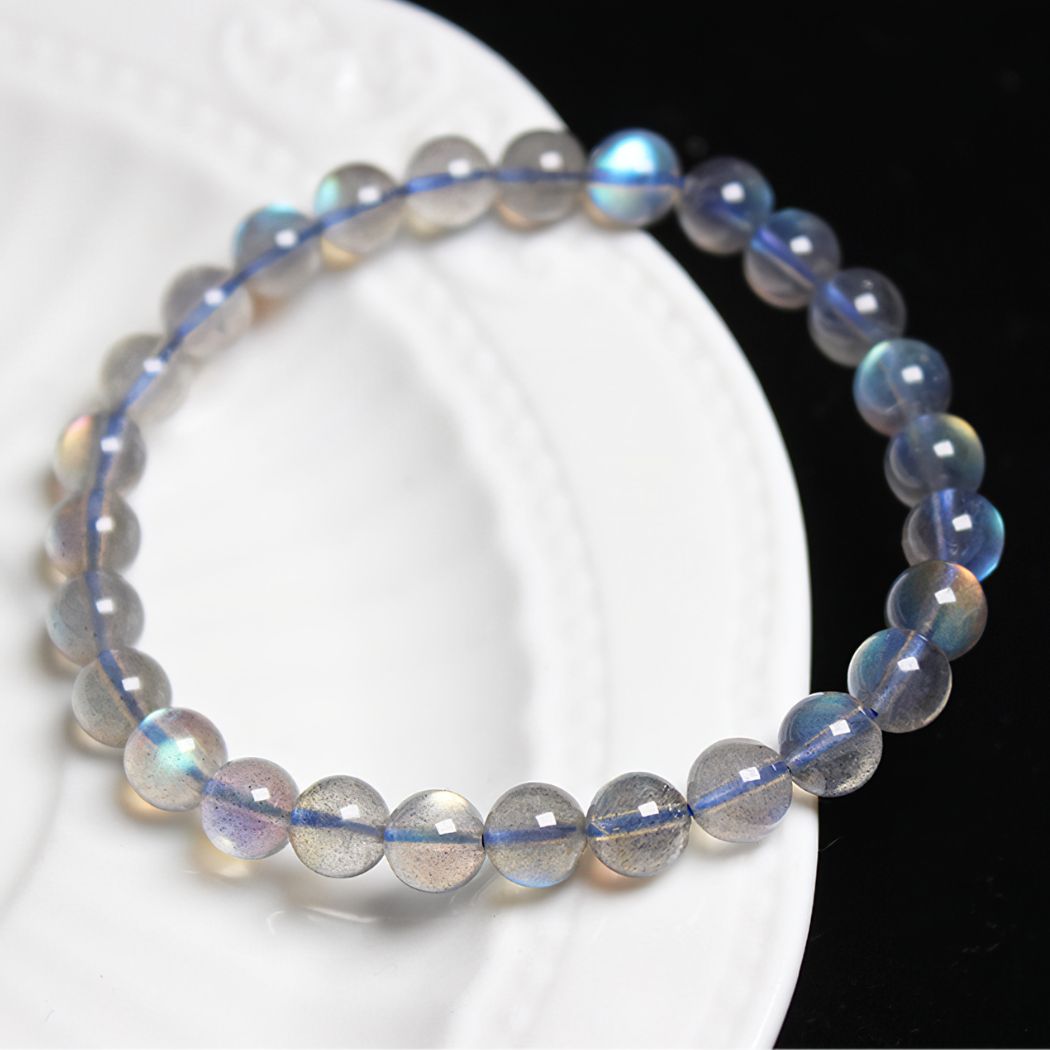 Spirit Guide Labradorite Bracelet - Intuition, Protection, Transformation