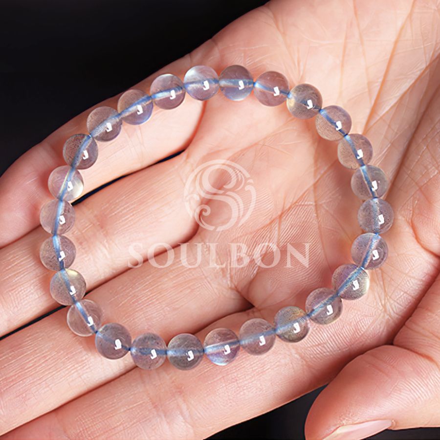 Spirit Guide Labradorite Bracelet - Intuition, Protection, Transformation