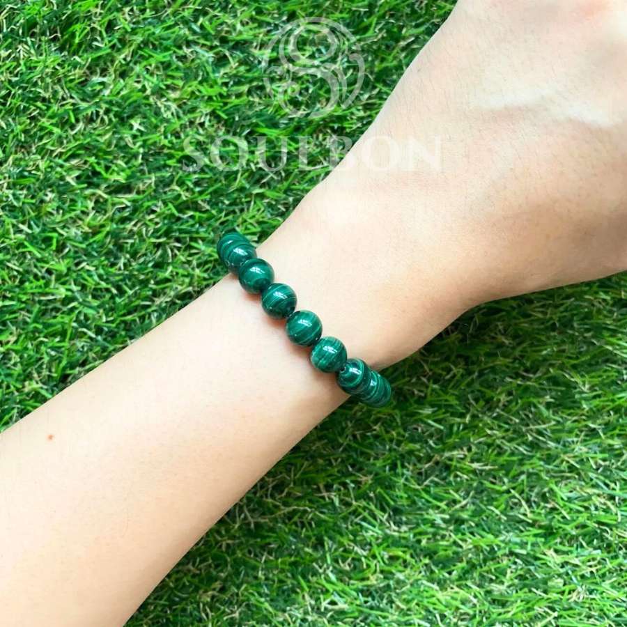 Anti-Anxiety Malachite Bracelet - Calming, Protection, Growth