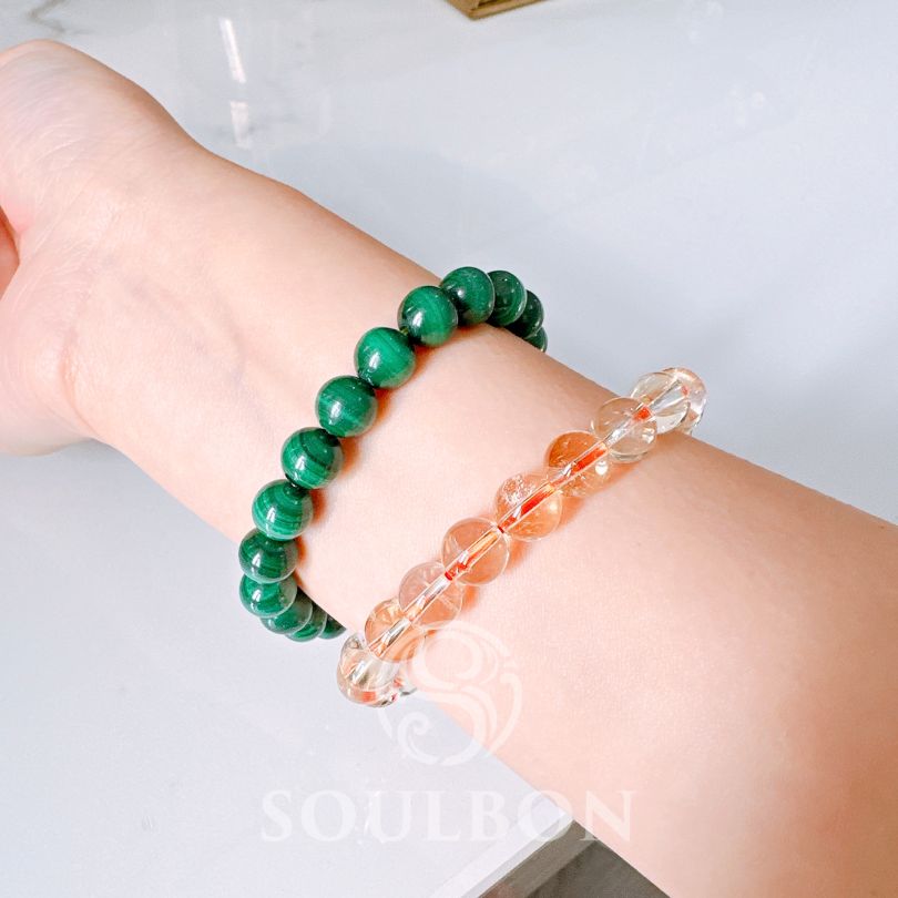 Anti-Anxiety Malachite Bracelet - Calming, Protection, Growth