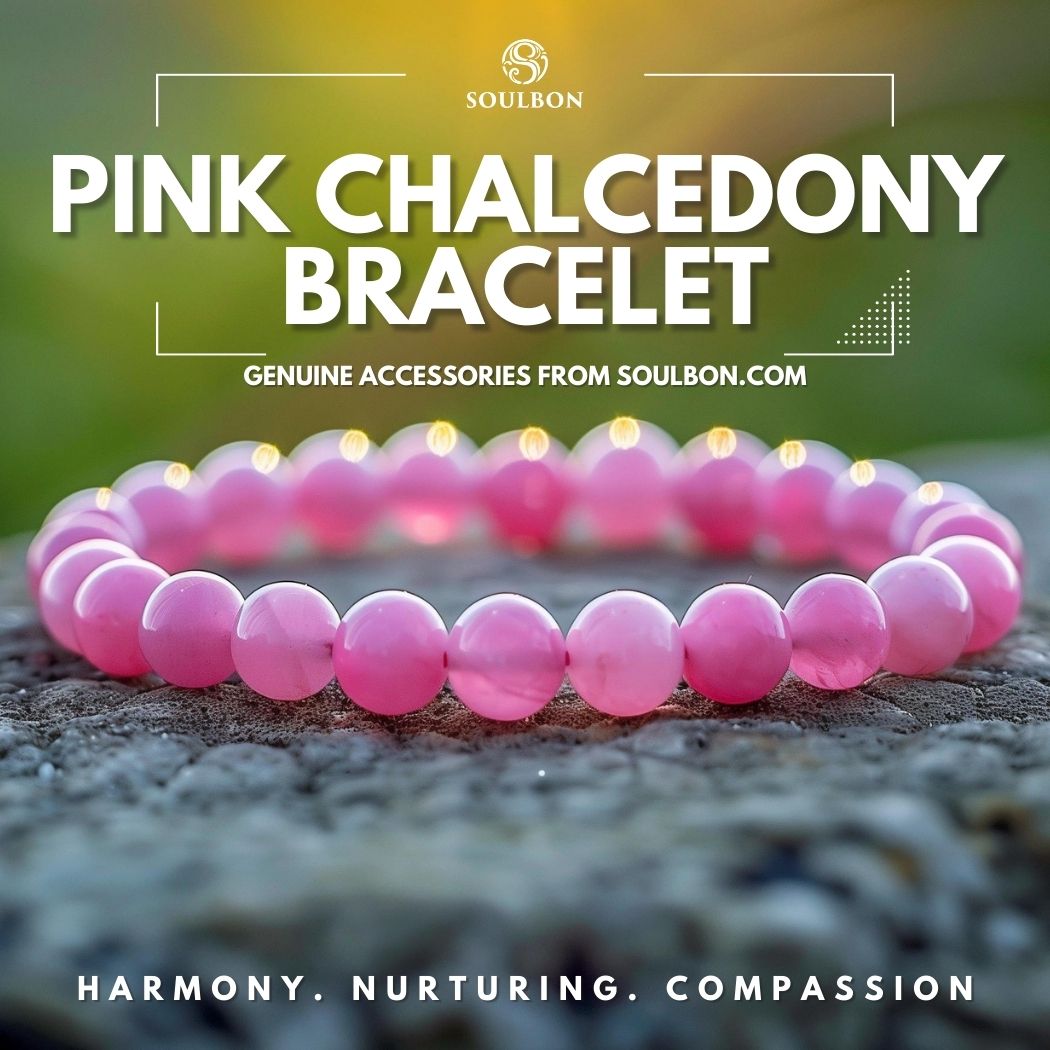 Pink Chalcedony Bracelet - Harmony, Nurturing, Compassion