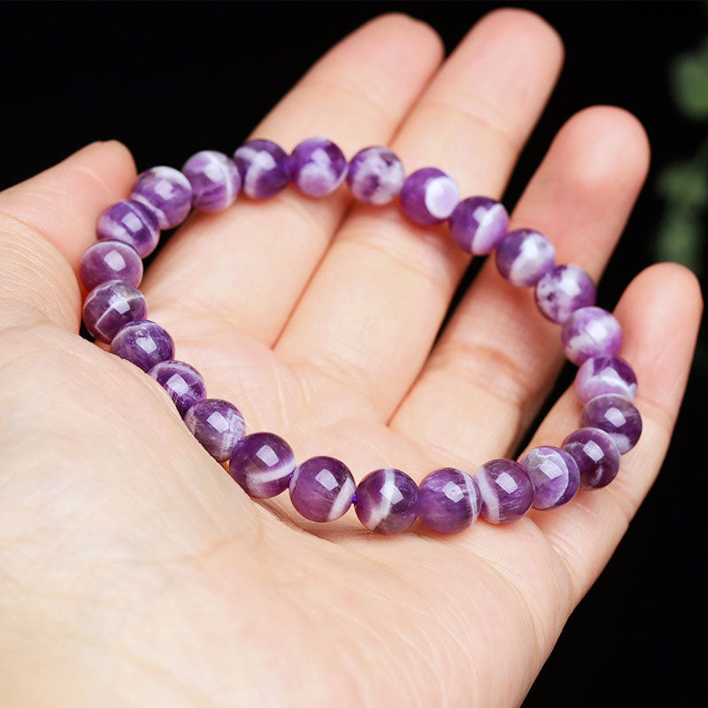 The Purification Bracelet - Chevron Dream Amethyst