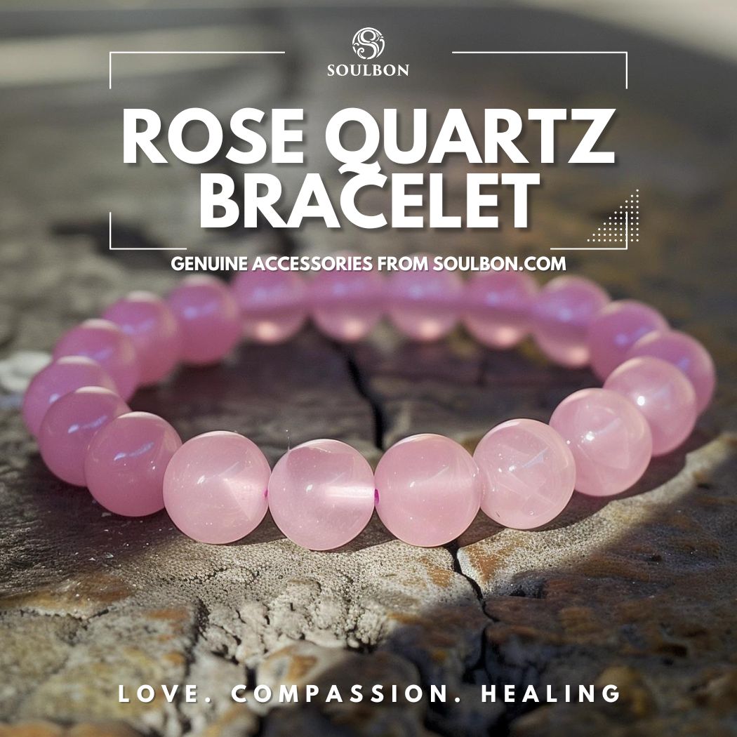 Rose Quartz Bracelet - Love, Compassion, Healing