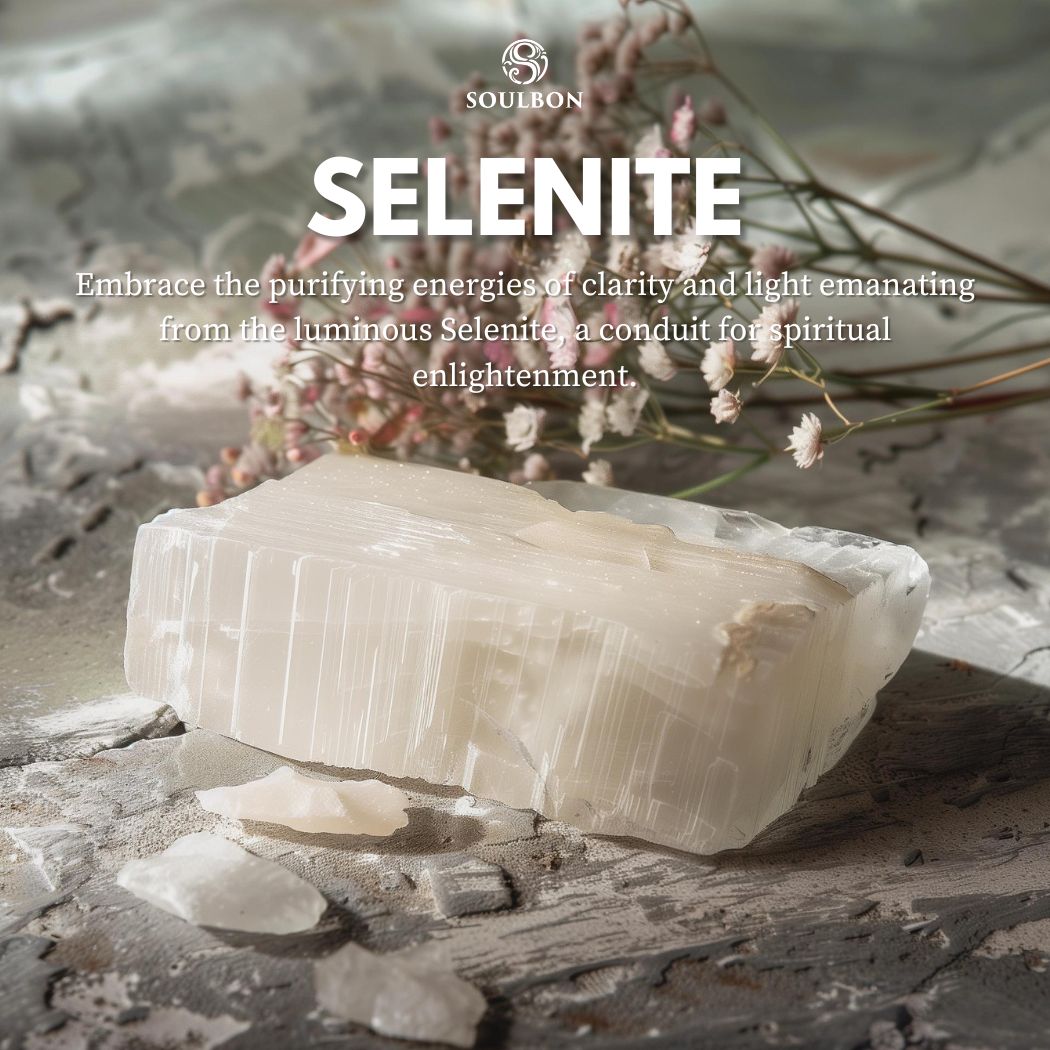 Selenite Bracelet - Clarity, Purification, Protection