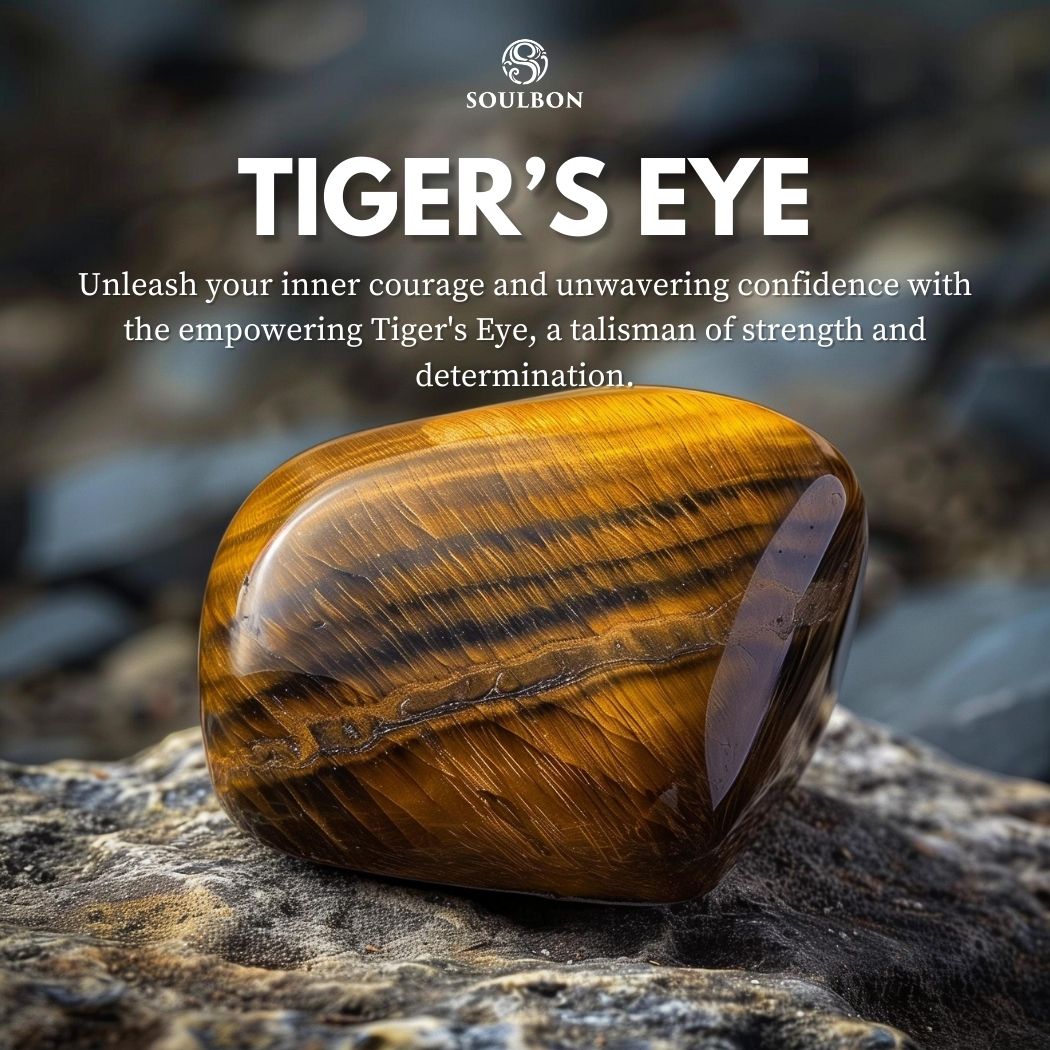 Tiger's Eye Bracelet - Clarity, Courage, Protection