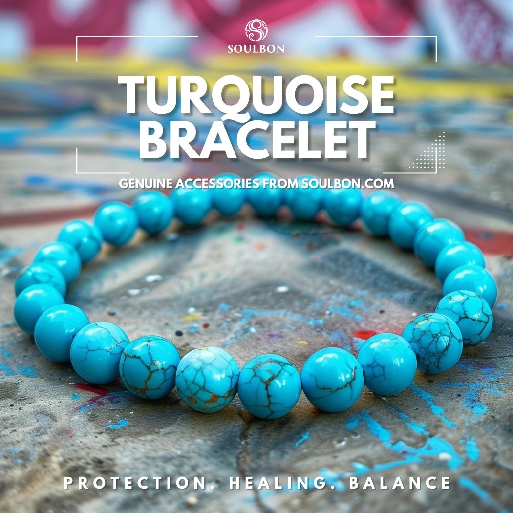 Turquoise Bracelet - Protection, Healing, Balance